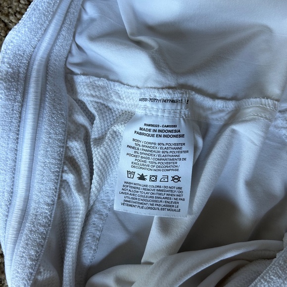 Nike Mens M White Tennis Shorts - Picture 8 of 8